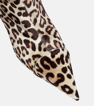 Botas altas de terciopelo | Alexandre Vauthier