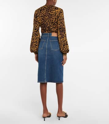 Falda midi vaquera | Stella McCartney