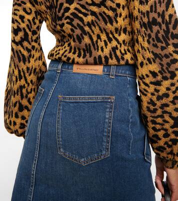 Falda midi vaquera | Stella McCartney