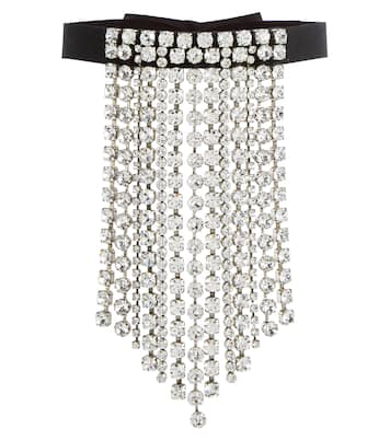 Ras Du Cou crystal-embellished fringe necklace | Isabel Marant