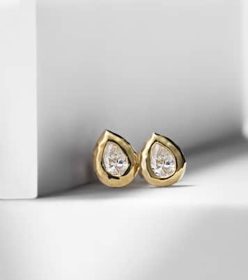 Boucles d’oreilles Nesting Gem en or 18 ct et diamants | Octavia Elizabeth