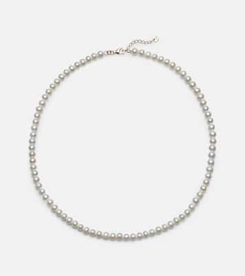 Choker en or 14 ct et perles | Mateo