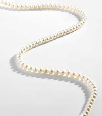 Choker en or 14 ct et perles | Mateo