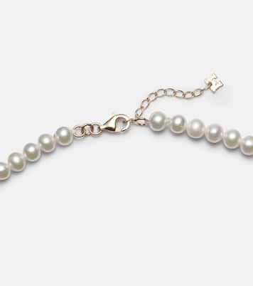 Choker en or 14 ct et perles | Mateo