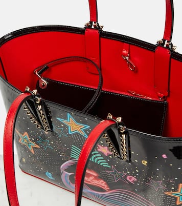 Borsa Cabata Small in pelle con stampa | Christian Louboutin