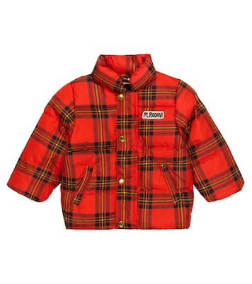 Checked puffer jacket | Mini Rodini