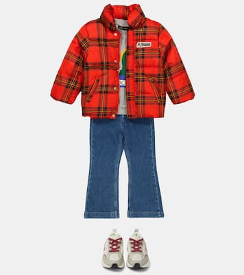 Checked puffer jacket | Mini Rodini