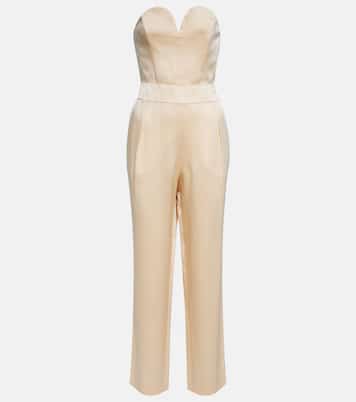Combi-pantalon de mariée Clyde en satin | Blazé Milano
