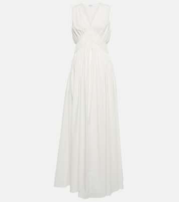 Maxikleid aus Baumwolle | Brunello Cucinelli