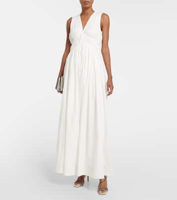 Maxikleid aus Baumwolle | Brunello Cucinelli