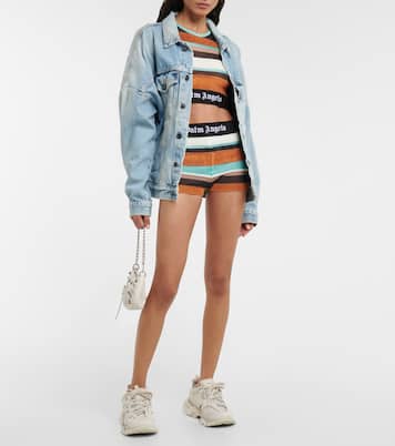 Top Lurex in maglia a righe | Palm Angels