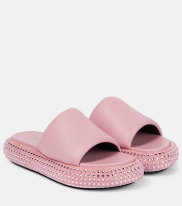 Sandalias de piel con plataforma | JW Anderson