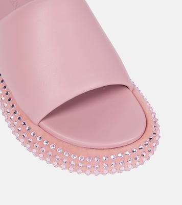 Sandalias de piel con plataforma | JW Anderson