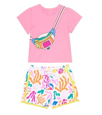 Baby - T-shirt e shorts in cotone | Marc Jacobs Kids