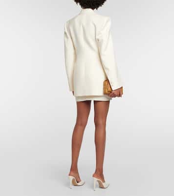 Contour double-breasted wool blazer | Wardrobe.NYC