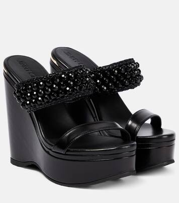 Wedge-Sandalen Amoure Wedge 130 | Jimmy Choo