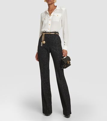 Chemise en crêpe de soie | Balmain