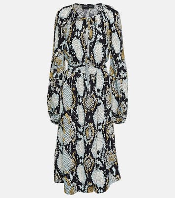 Bedrucktes Midikleid aus Jersey | Proenza Schouler