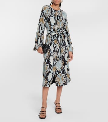 Bedrucktes Midikleid aus Jersey | Proenza Schouler