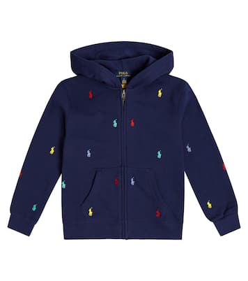 Felpa con cappuccio in misto cotone | Polo Ralph Lauren Kids