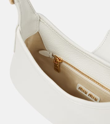 Borsa a spalla Madras Small in pelle | Miu Miu