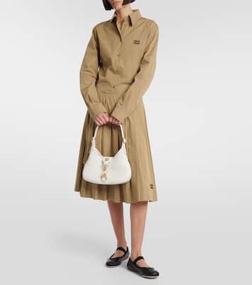 Borsa a spalla Madras Small in pelle | Miu Miu