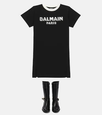 Stiefel aus Leder | Balmain Kids
