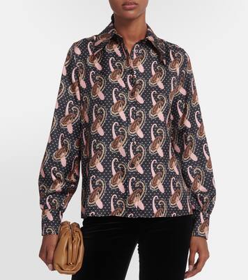 Chemise en soie à pois | Etro
