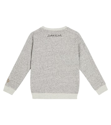 Sudadera en jersey de algodón con logo | Scotch & Soda Kids