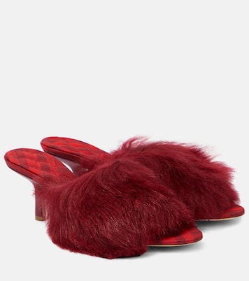 Pantoletten Jackie mit Shearling | Burberry