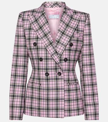 Checked wool blazer  | Giuseppe di Morabito