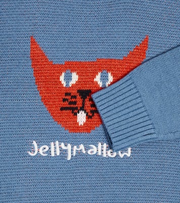 Pullover Cat in cotone e lana | Jellymallow