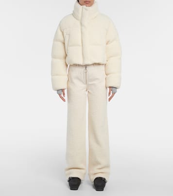Kozzy cropped wool-blend puffer jacket | Cordova