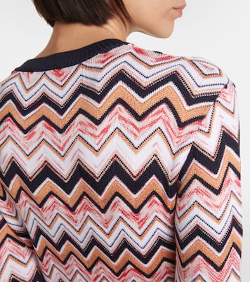 Zig Zag wool-blend minidress | Missoni