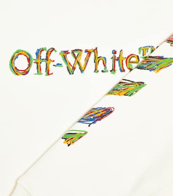 Sudadera de algodón con logo | Off-White Kids