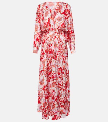 Vestido midi Ilona floral | Poupette St Barth