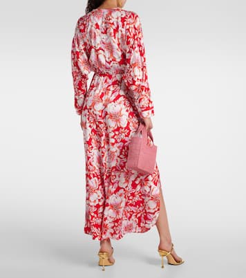 Vestido midi Ilona floral | Poupette St Barth