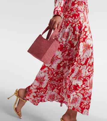 Vestido midi Ilona floral | Poupette St Barth