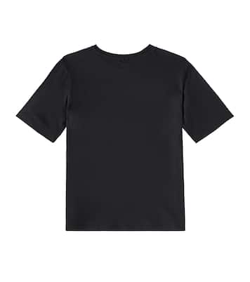 Camiseta de jersey de algodón con logo | Stella McCartney Kids
