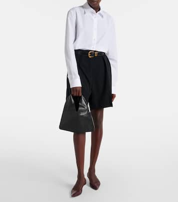Cabas Bindle Small en cuir | The Row