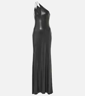 Robe longue asymétrique en jersey | The Sei