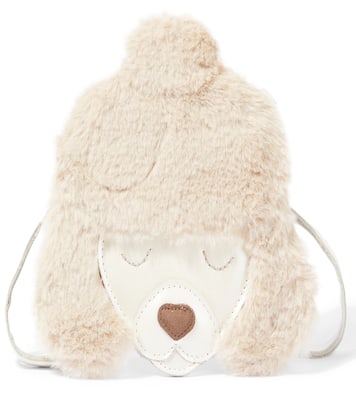 Rucksack Britta Exclusive Poodle mit Faux Fur | Donsje