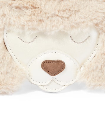 Rucksack Britta Exclusive Poodle mit Faux Fur | Donsje