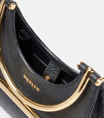 Borsa a spalla T-Bar Mini in pelle | McQueen