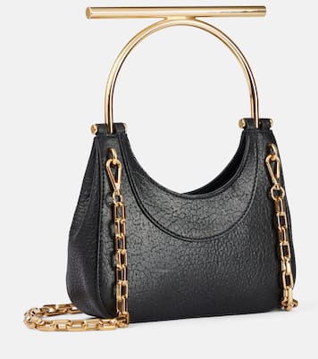 Borsa a spalla T-Bar Mini in pelle | McQueen