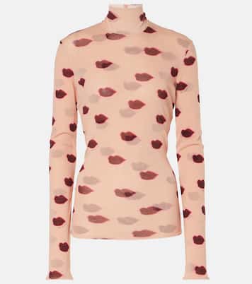 Bedrucktes Top aus Baumwolle | Stella McCartney