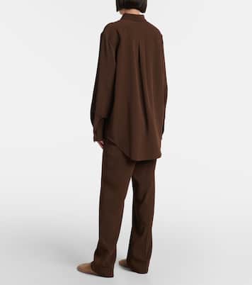 Camicia London in crêpe | Asceno