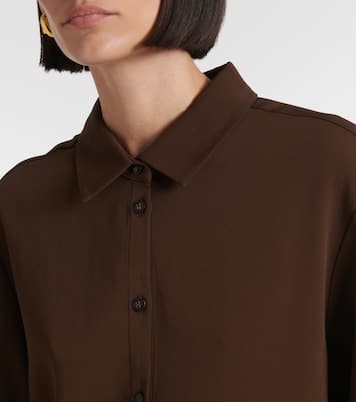 Camicia London in crêpe | Asceno