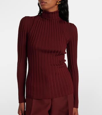Pull à col roulé en laine | Ferragamo
