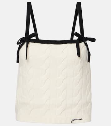 Wool and cashmere top | Ganni